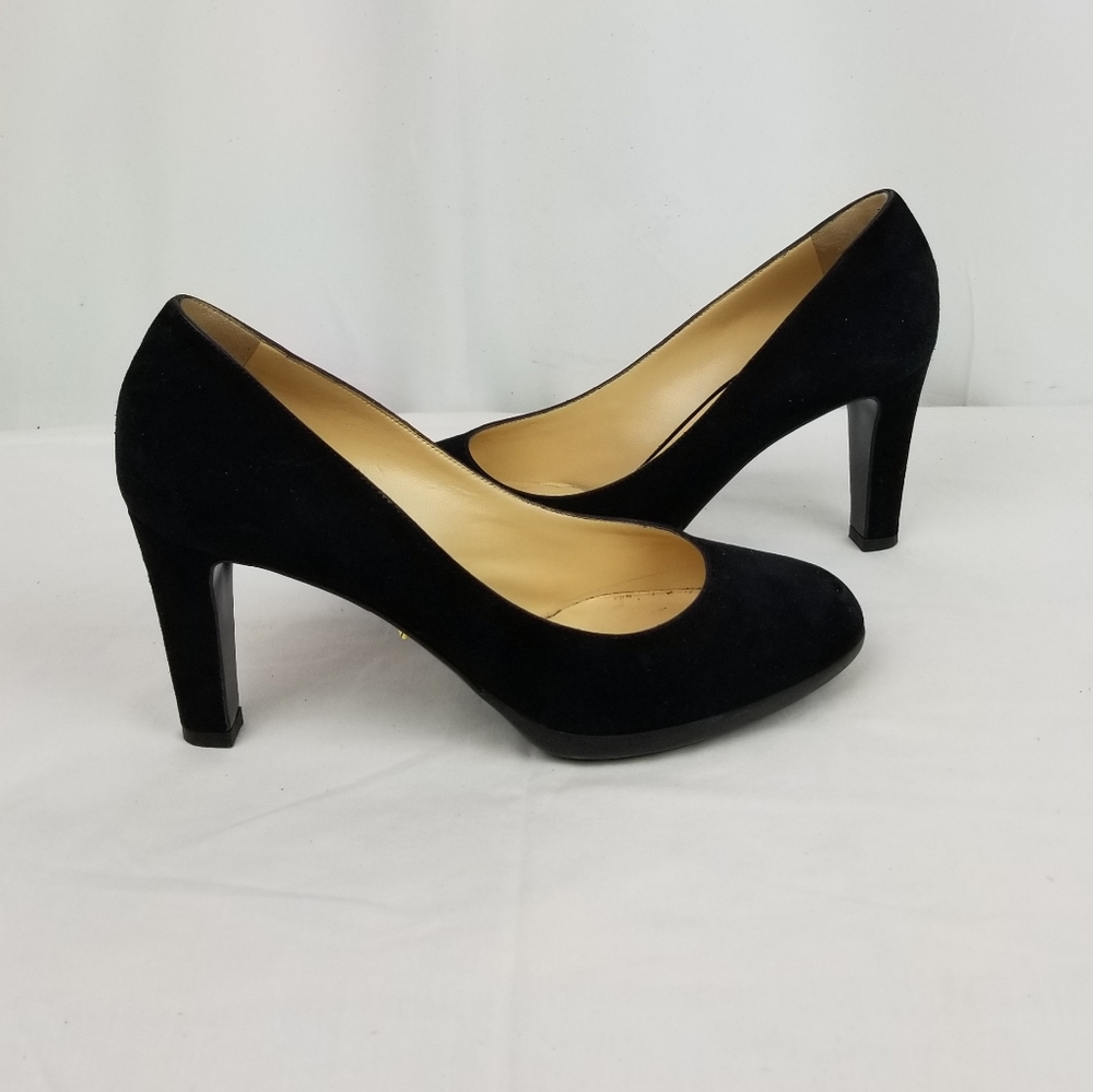 Sergio Rossi Suede Leather Heels Pumps size 38.5 - Picture 9 of 9